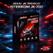 JIEKAI JK-700 Premium Bluetooth Motosiklet İnterkom resmi
