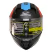 MTS M-966 V2 WX89 Çene Açılır Motosiklet Kaskı - Güneş Vizörlü ABS resmi